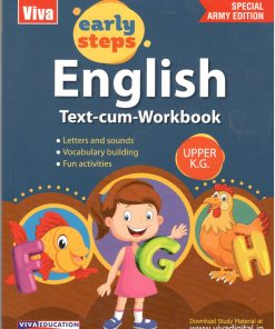 Early Steps English Text Cum Workbook UKG ArmyEdition - 2023 Edition