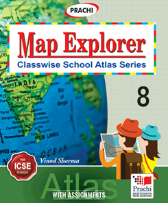 Prachi ICSE Map Explorer for Class 8