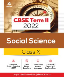 Arihant CBSE Social Science Term 2 Class 10 for 2022 Exam