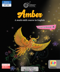 Indiannica Learning Amber Coursebook for Class 8