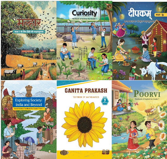 NCERT Book Set for Class 7 (Set of 11 Books) English Medium