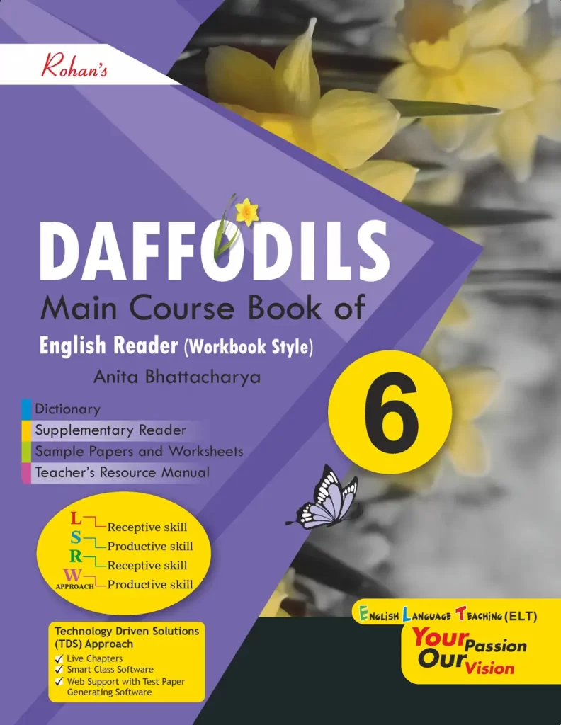 Rohan Daffodils Main Course book of English Reader for Class 6