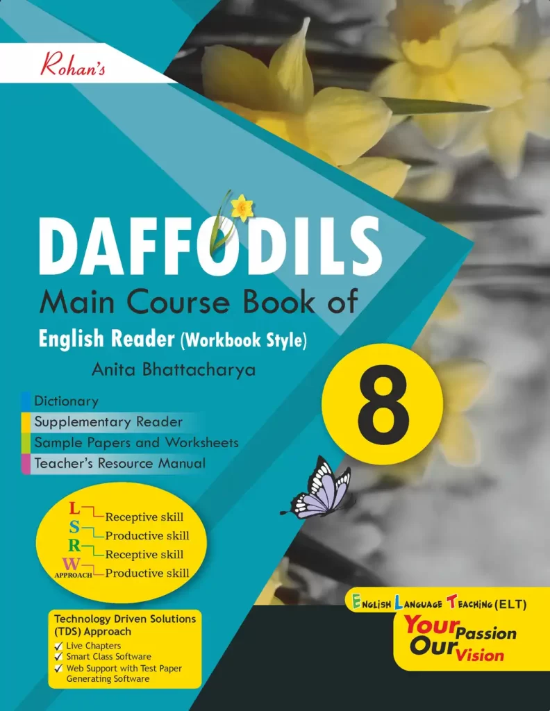 Rohan Daffodils Main Course book of English Reader for Class 8