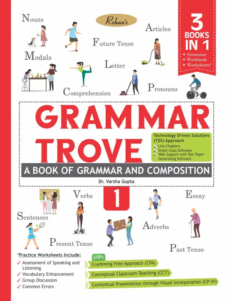 Rohan Grammar Trove A Book of Grammar and Composition for Class 1
