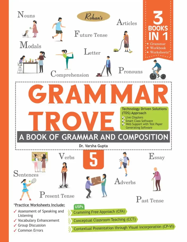 Rohan Grammar Trove A Book of Grammar and Composition for Class 5