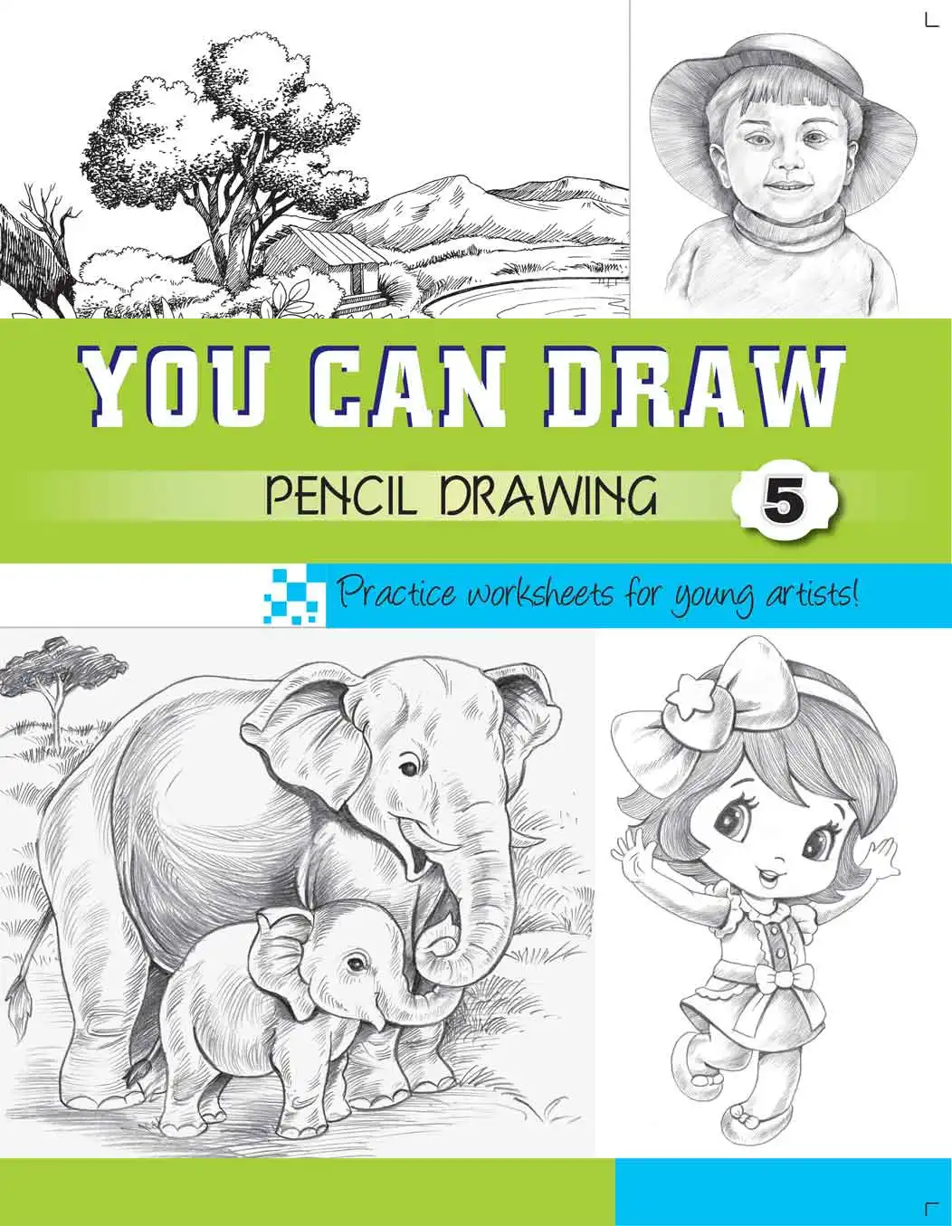 Rohan You Can Draw Pencil Drawing for Class 5 - Malik Booksellers &  Stationers-saigonsouth.com.vn