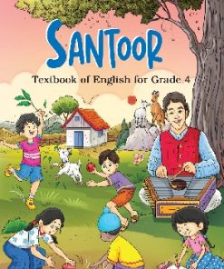 NCERT Santoor Textbook of English for Class 4 (With Binding)