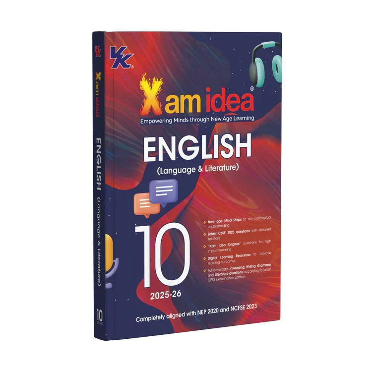 Vk Global Xam idea English (Language & Literature) CBSE Board Chapterwise Question Bank for Class 10 (2025-26)