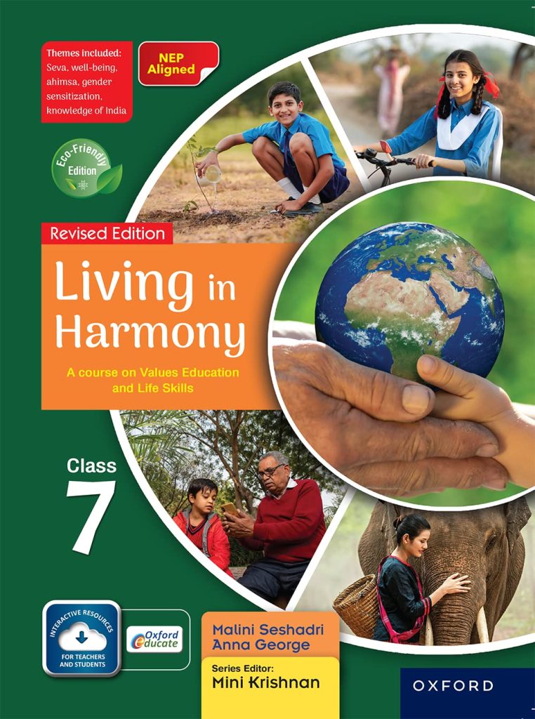 Oxford Living in Harmony A Course on Peace & Value Education Textbook for Class 7