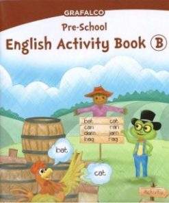 Grafalco Pre-School English Activity Book-B (N0142)
