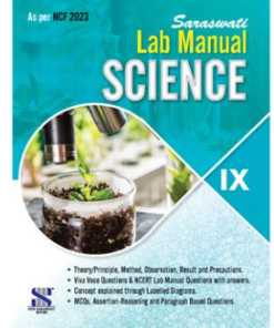 New Saraswati Hard Bound Lab Manual Science 9
