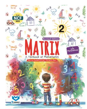 New Saraswati Matrix Mathematics Textbook for Class 2