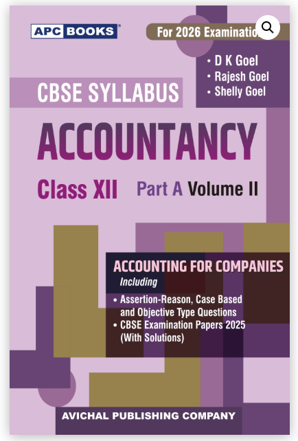 APC Accountancy Part A- Vol II Class 12
