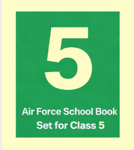 Air Force School Book Set for Class 5 (2026-27)