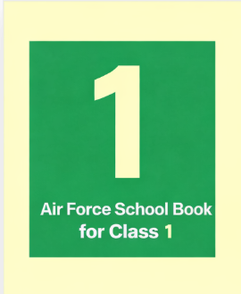 Air Force School Book Set for Class 1 (2026-27)