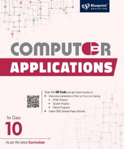 Blueprint Computer Applications Textbook for Class 10 (Code-165)