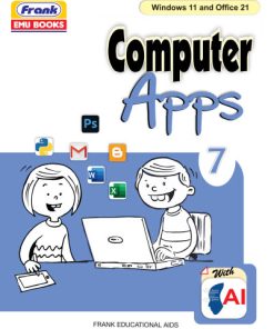 Frank Computer Apps Textbook for Class 7