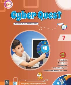 Kips learning Cyber Quest Windows 10 and Office 2019 Textbook for Class 7