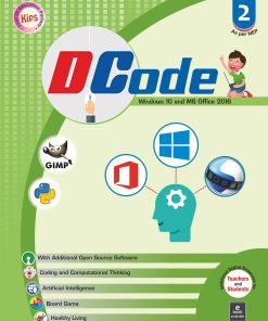 Kips Learning Dcode Windows 10 With MS Office 2016 version Textbook for Class 2