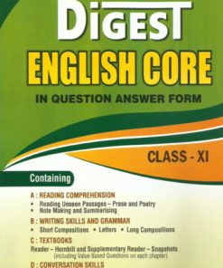 APC Digest English Core for Class 11