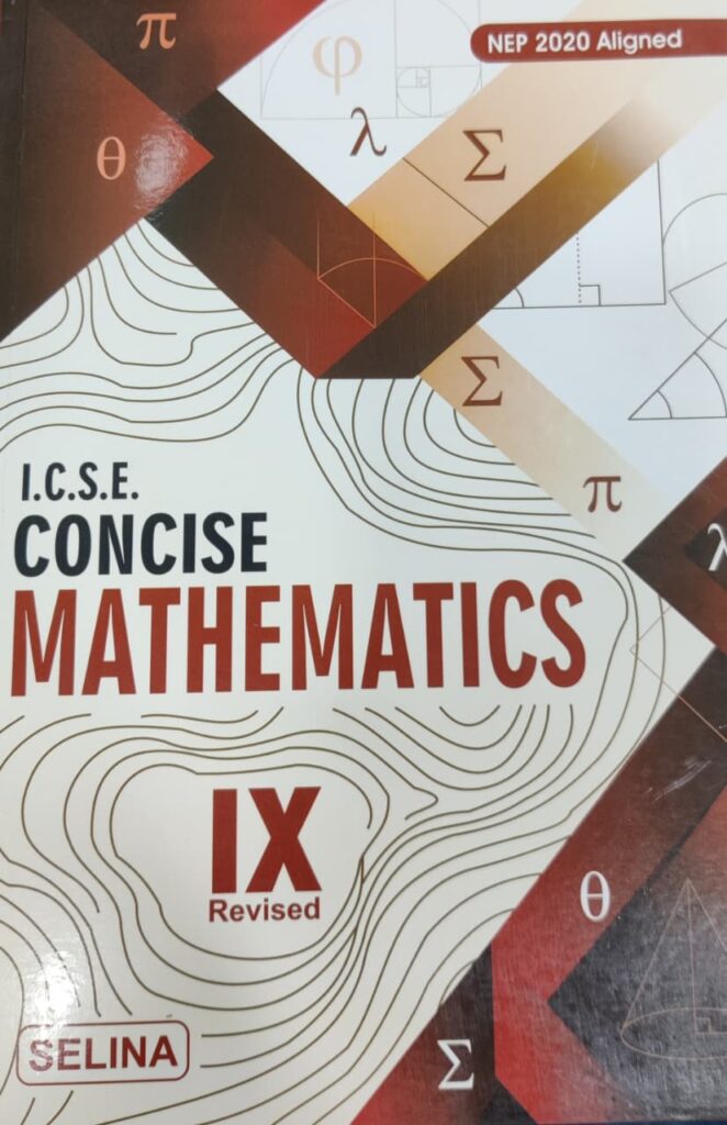 Selina ICSE Concise Mathematics for Class 9