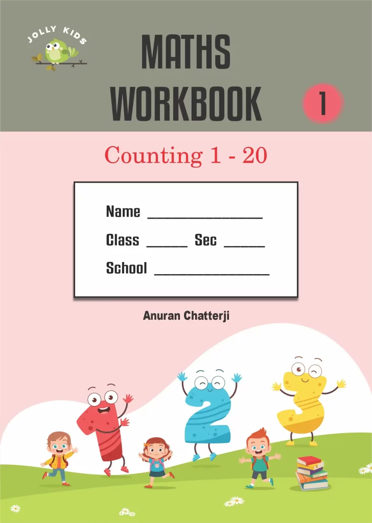 Rohan Jolly Kids Counting 1 to 20 Maths Workbook for Class 1