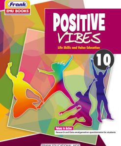Frank Positive Vibes Textbook of Value Education for Class 10