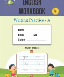 Rohan Jolly Kids English Workbook Writing Practice Part A for Class 4