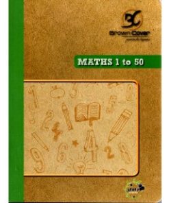 Berry Garden Brown Cover Practice for Beginner Maths 1 to 50