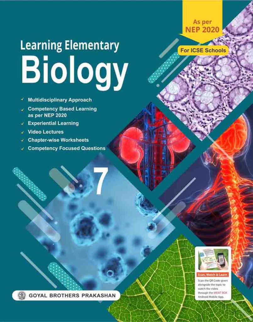 Goyal Brothers Learning Elementary Biology for Class 7 (2025-26 Edition)