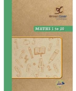Berry Garden Brown Cover Practice for Beginner Maths 1 to 20
