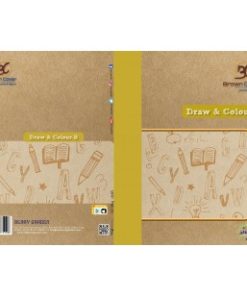 Berry Garden Brown Cover Practice for Beginner Draw & Colour Part B