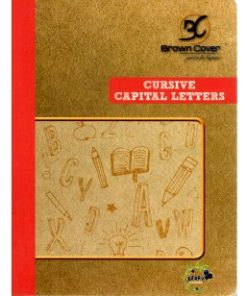 Berry Garden Brown Cover Practice for Beginner Cursive Capital Letters