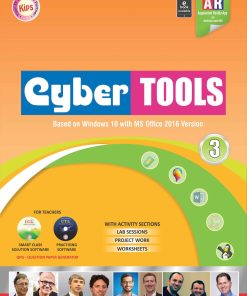 Kips learning Cyber Tools Based on Windows 10 with MS Office 2016 Version Textbook for Class 3