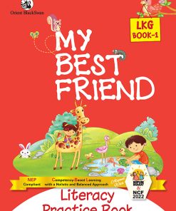 OBS My Best Friend LKG Book 1 - Literacy Practice Book