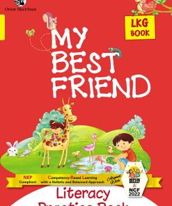 OBS My Best Friend LKG Literacy Practice Book (Single Book Pattern)