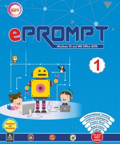Kips Learning ePrompt Windows 10 And MS Office 2019 Textbook for Class 1