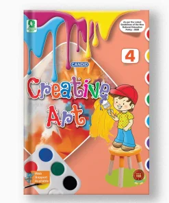 Evergreen Candid Creative Art for Class 4