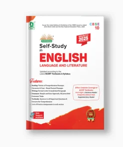 Evergreen CBSE Self- Study in English Language and Literature for Class 10 (2025)