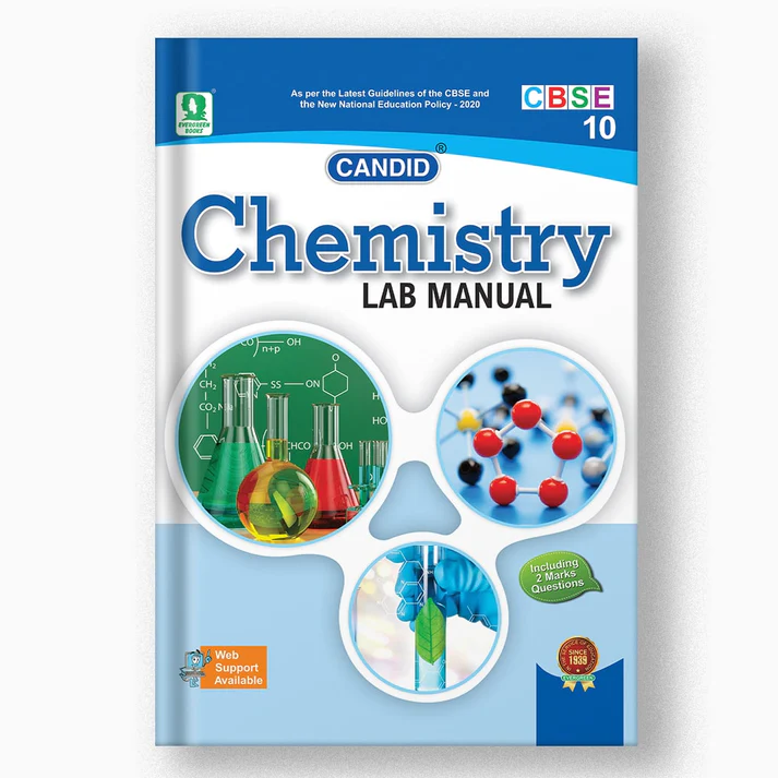 Evergreen CBSE Chemistry Lab Manual for Class 10