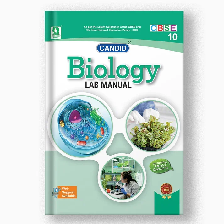 Evergreen CBSE Biology Lab Manual for Class 10