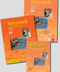 Goyal Saab Netzwerk B1 Textbook+Workbook+Glossar With Downloadable CD (Set of 3 books)