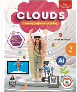 S. Chand’s Clouds : Learning Computer and Coding Textbook for Class 2