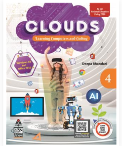 S. Chand’s Clouds : Learning Computer and Coding Textbook for Class 4