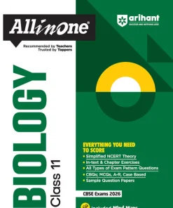 Arihant All In One NCERT Based Biology for Class 11 (2026)