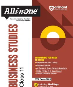 Arihant All In One NCERT Based Business Studies for Class 11 (2026)