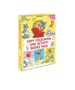 Dreamland Tom and Jerry Copy Colouring and Activity Books Pack ( A Pack of 3 Books)