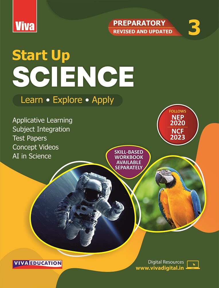 Viva Start Up Science, NEP Edition Textbook for Class 3