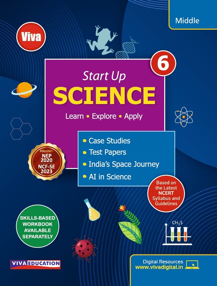 Viva Start Up Science, NEP Edition Textbook for Class 6
