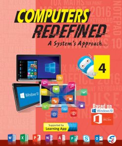 Sapphire Computer Redefined Textbook for Class 4